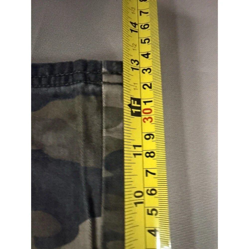 Children's Place Boys Pants Drawstring Pull On Camouflage Green Size 3T